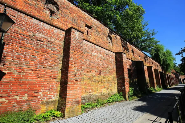Historische Stadtmauer Memmingen Una Città Bayern Germania Con Molte Attrazioni — Foto Stock
