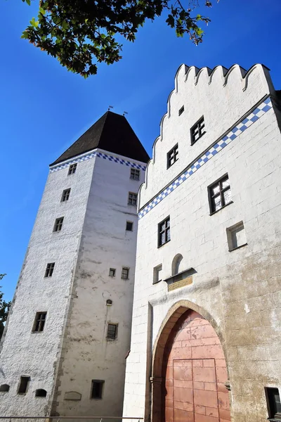 Neues Schloss Ingolstadt Місто Баварії Німеччині Багатьма Історичними Пам Ятками — стокове фото