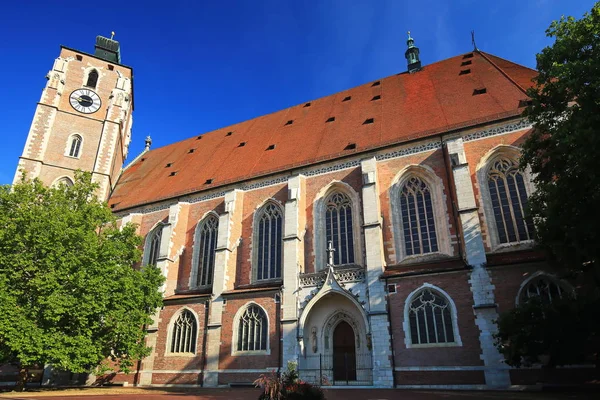 Liebfrauenuemnster Ingolstadt Een Stad Bayern Duitsland Met Vele Historische Attracties — Stockfoto