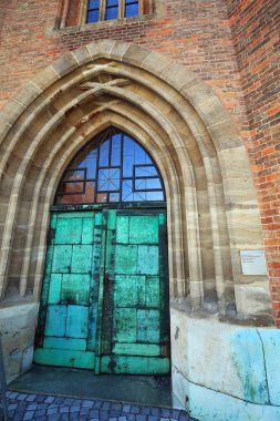 Ingolstadt Bavyera / Almanya - 08 17 2018: Ingolstadt bir şehirdir Almanya, tarihi cazibe (Aslında New Castle, karmaşık ait Rossmuehle, eski un fabrikası, inşa 1568/69'ile)