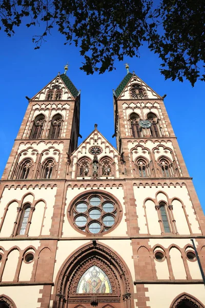 Herz Jesu Kirche Freiburg City Germany Many Historical Attractions — Stock Photo, Image