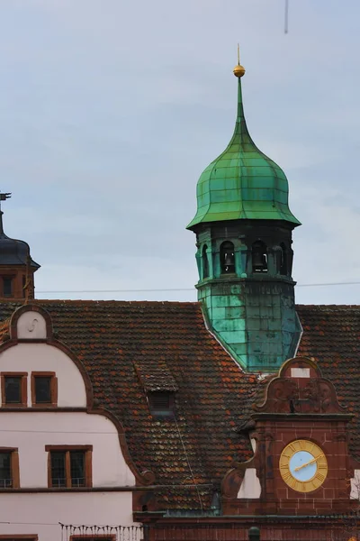 Freiburg Egy Város Németországban Sok Történelmi Látnivalók — Stock Fotó