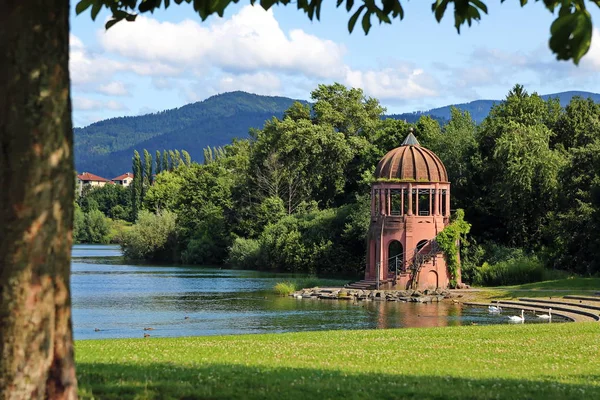 Tempelchen Fribourg Est Une Ville Allemagne Avec Nombreuses Attractions Historiques — Photo