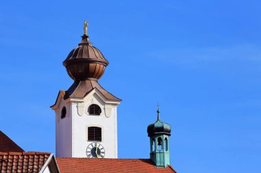 Bavyera, Almanya, bir şehirde birçok tarihsel konumlar ile Eichstaett olduğunu