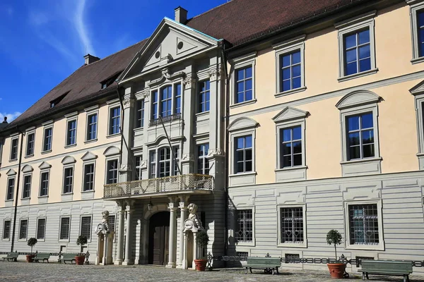 Eichstaett Місто Баварії Німеччина Багатьох Історичних Пам Яток — стокове фото