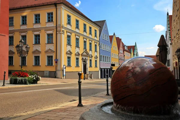 Donauwoerth Bayern Tyskland Med Mange Historiske Attraksjoner – stockfoto