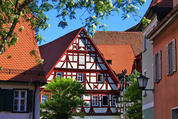 Kornmarkt Bad Windsheim is a city in Bavaria Germany