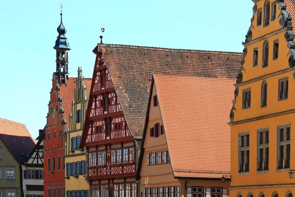 Шранне Динккебюле Город Бавария Германия Многими Историческими Памятниками — стоковое фото