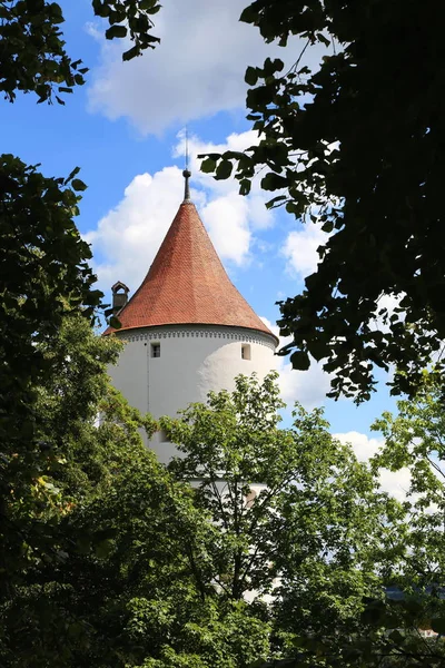 Biberach Der Riss Una Città Baviera Germania Con Molte Attrazioni — Foto Stock