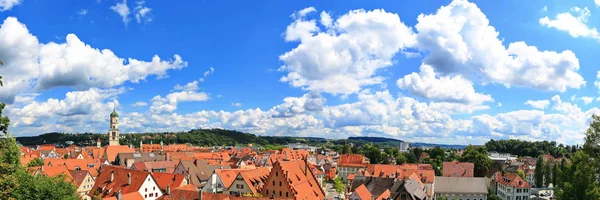 Biberach Der Riss Uma Cidade Baviera Alemanha Com Muitas Atrações — Fotografia de Stock