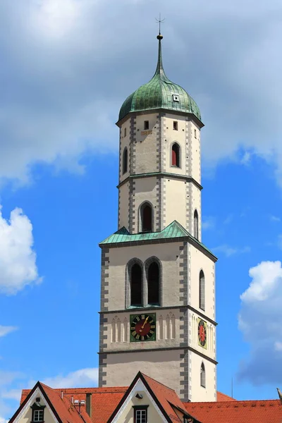 Biberach Der Riß Ist Eine Stadt Bayern Mit Vielen Historischen — Stockfoto