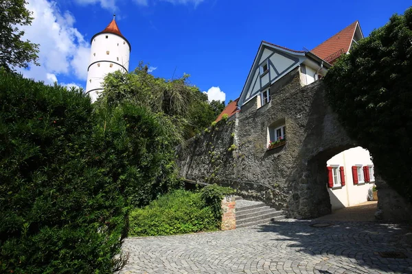 Biberach Der Riss Stad Bayern Tyskland Med Många Historiska Sevärdheter — Stockfoto