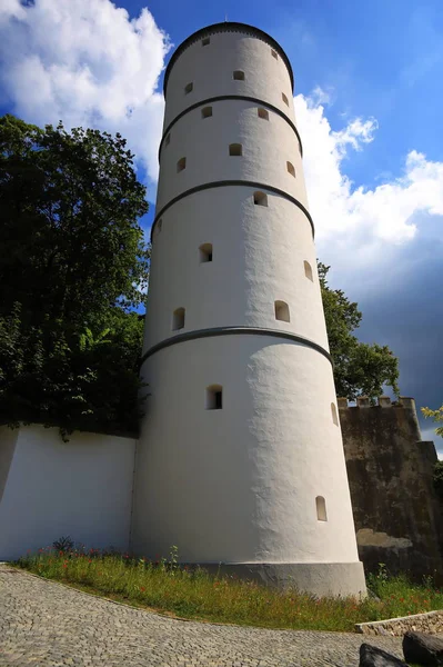 Biberach Der Riss Stad Bayern Tyskland Med Många Historiska Sevärdheter — Stockfoto