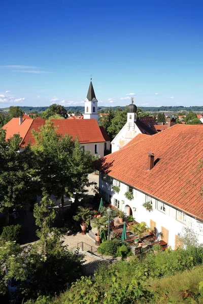 Dålig Groenenbach Stad Bayern Tyskland Med Många Historiska Sevärdheter — Stockfoto