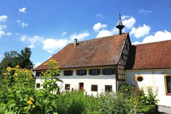 Leprosenhaus Bad Wurzach Město Bavorsku Německo Mnoha Historickými Atrakcemi — Stock fotografie