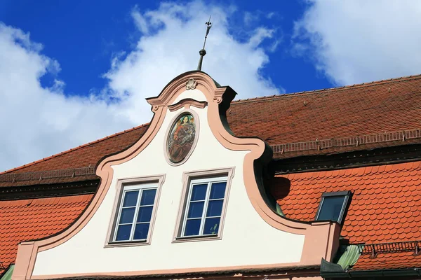 Guenzburg Una Città Baviera Germania Con Molte Attrazioni Storiche — Foto Stock