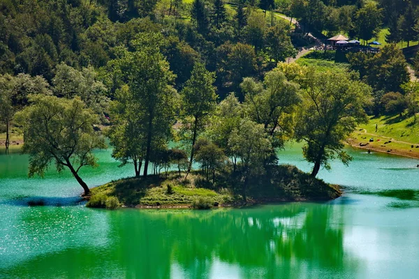 Lake Tenno Mountain Lake Italy Tenno Trentino — Stock Photo, Image