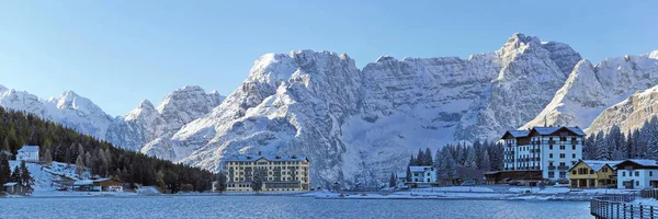 Dolomites Olduğunu Bir Dağ Talya — Stok fotoğraf