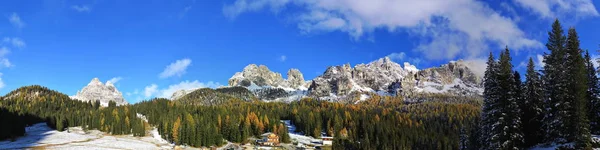 Dolomites Est Une Chaîne Montagnes Italie — Photo