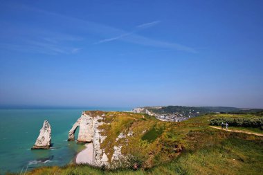 Fransa kıyılarında etretat ve muhteşem manzaralar