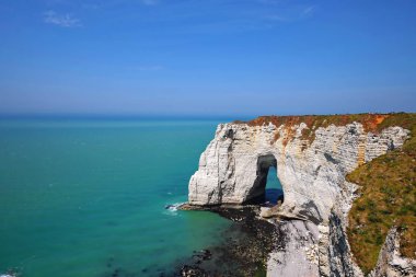 Fransa kıyılarında etretat ve muhteşem manzaralar