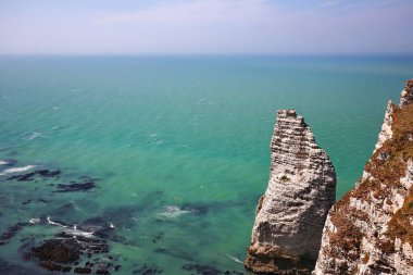 Fransa kıyılarında etretat ve muhteşem manzaralar
