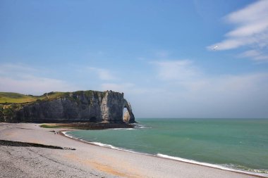Fransa kıyılarında etretat ve muhteşem manzaralar