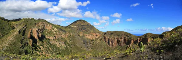 Bandama Crater är en slocknad vulkan på gran canaria — Stockfoto
