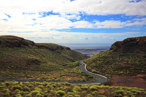 Degollada de la Yegua is a plateau in Gran Canaria — Stockfoto