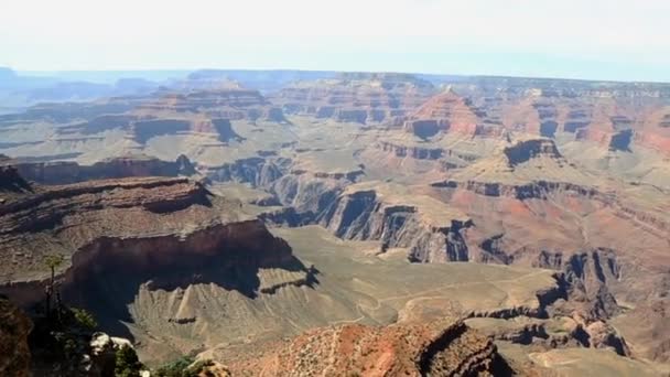 Μακρινή Θέα Του Grand Canyon — Αρχείο Βίντεο