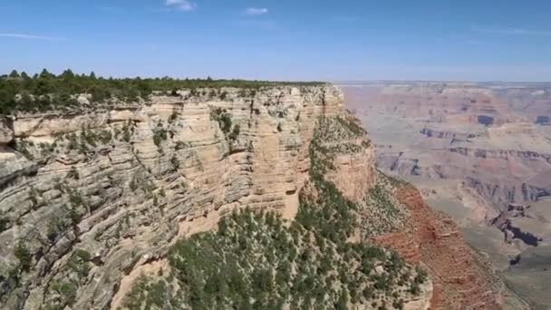 Grand Canyon Vista Lontano — Video Stock