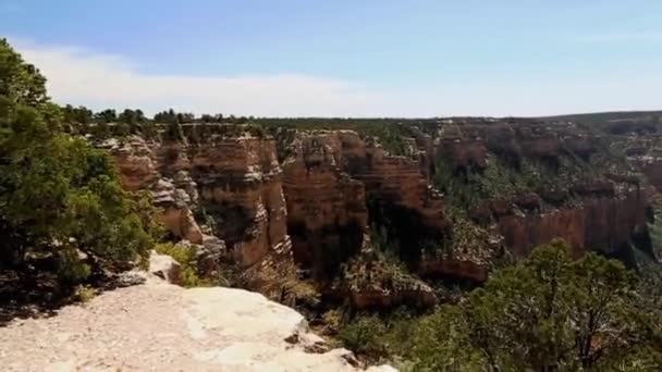 Grand Canyon Distant View — Stock Video