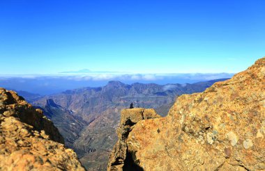 Roque Nublo Gran Canaria en yüksek dağıdır
