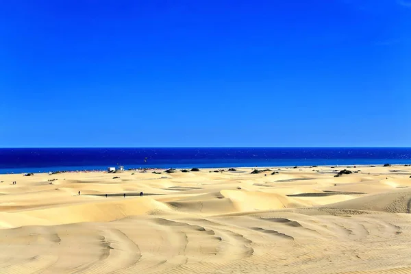 Playa del Ingles on gran canaria — Stock Photo, Image