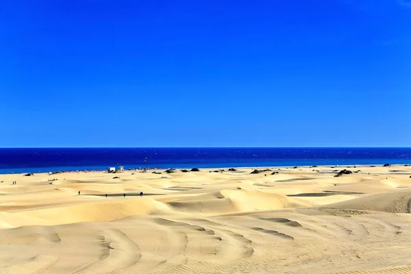 Playa del Ingles op gran canaria — Stockfoto