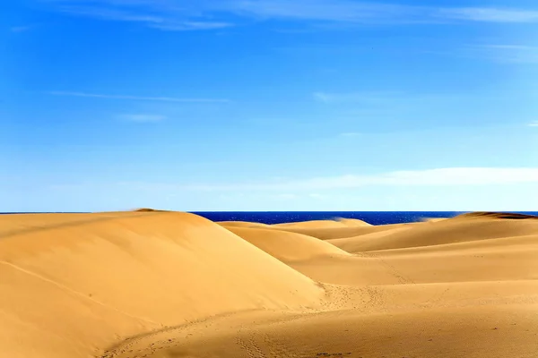 Playa del Ingles na gran canaria — Fotografia de Stock