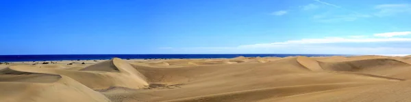 Playa del Ingles on gran canaria — Stock fotografie