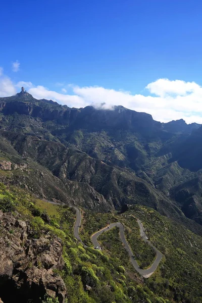 Roque Bentayga a summit on Gran Canaria — Stockfoto