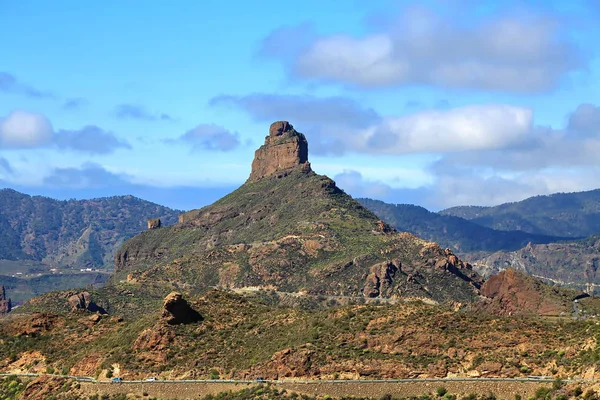 stock image Roque Bentayga a summit on Gran Canaria