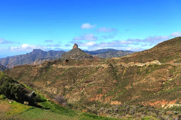 Roque Bentayga a summit on Gran Canaria — Stockfoto