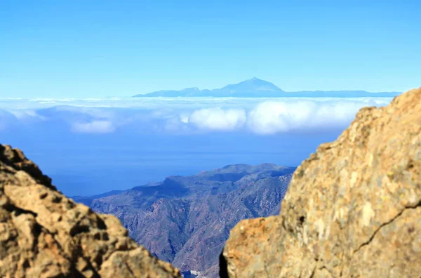 Roque Nublo är det högsta berget i Gran Canaria — Stockfoto