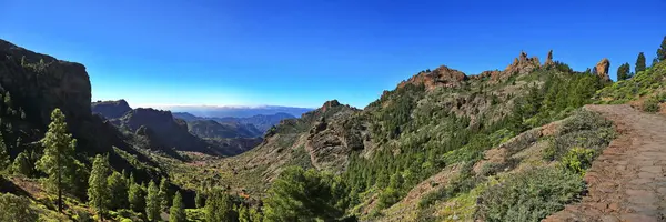 Roque Nublo är det högsta berget i Gran Canaria — Stockfoto