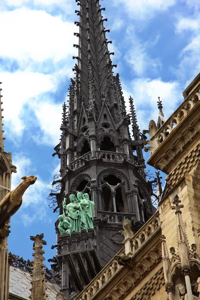 Kathedrale Notre-Dame w Paryżu — Zdjęcie stockowe