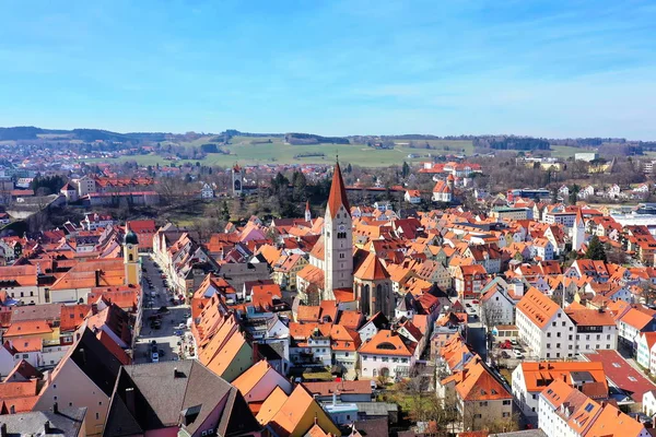 Kaufbeuren-miasto w Bawarii — Zdjęcie stockowe