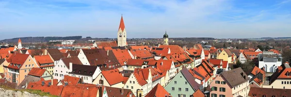 Kaufbeuren ist eine Stadt in Bayern — Stockfoto