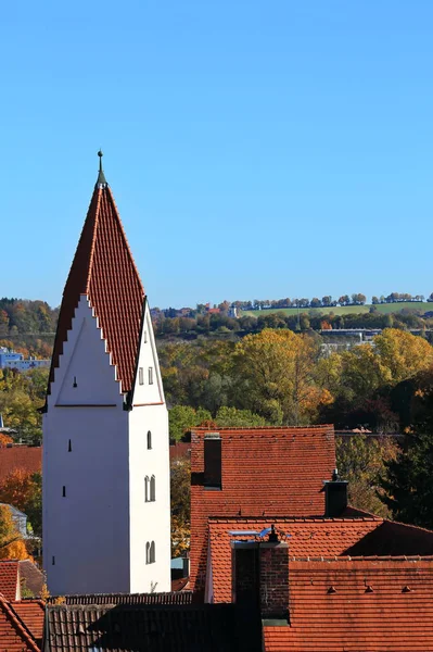 Kaufbeuren é uma cidade da Baviera — Fotografia de Stock