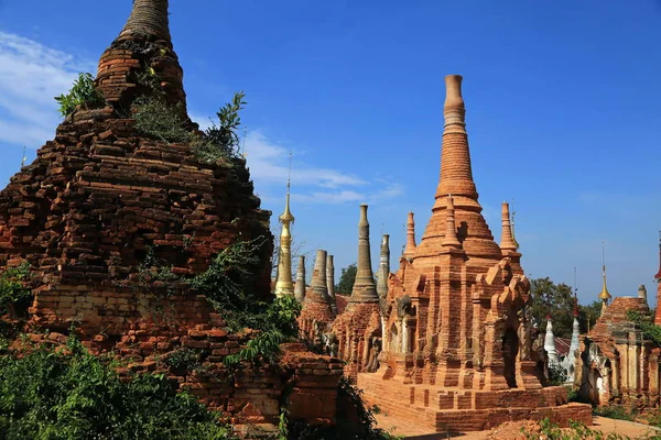 瑞酒店 您的宝塔在 缅甸， 缅甸 — 图库照片