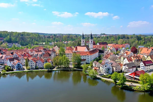 Bad Waldsee-miasto w Niemczech — Zdjęcie stockowe