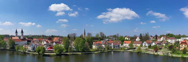 La ville de Bad Waldsee par le haut — Photo