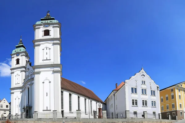 Bad waldsee eine stadt in deutschland — Stockfoto